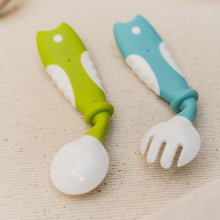 Load image into Gallery viewer, Kiddicare Flexi Fork And Spoon Set

