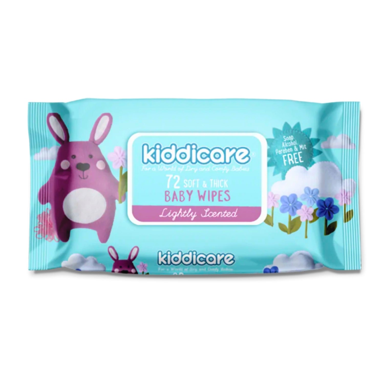 Baby Wipes - Lightly Scented - Value Pack(12*72s)