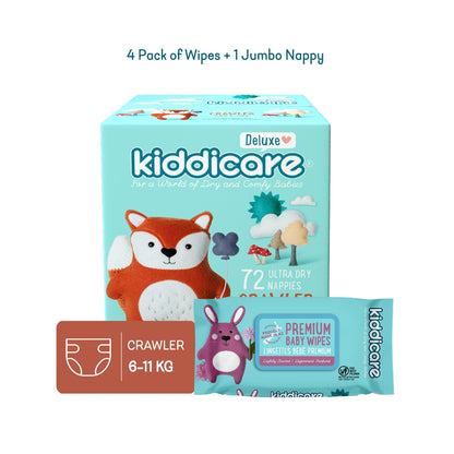 Kiddicare Jumbo Pack Nappy Holiday Bundle