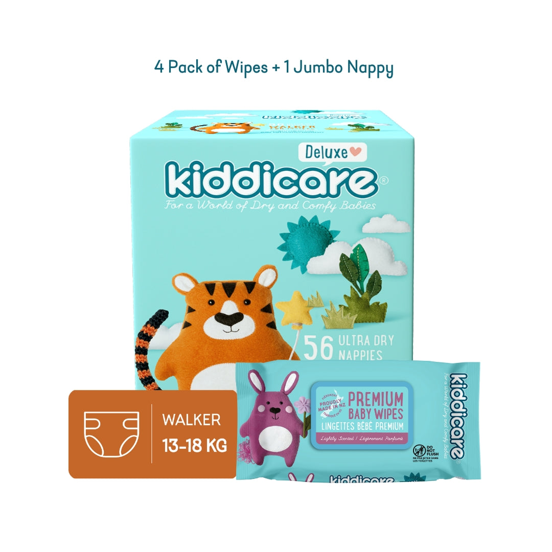 Kiddicare Jumbo Pack Nappy Holiday Bundle