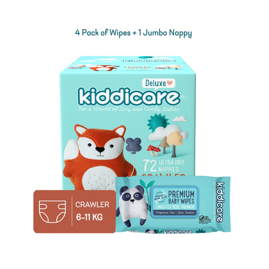 Kiddicare Jumbo Pack Nappy Holiday Bundle