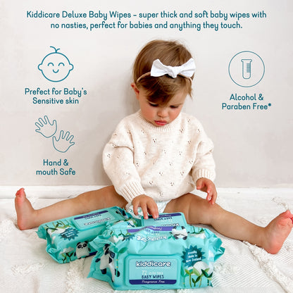 Baby Wipes - Fragrance Free - Value Pack(12*72s)