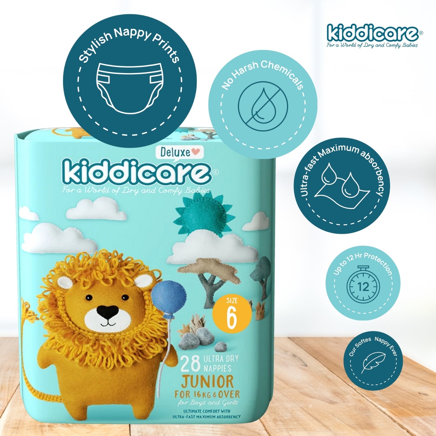 Kiddicare Deluxe Premium Unisex Nappy