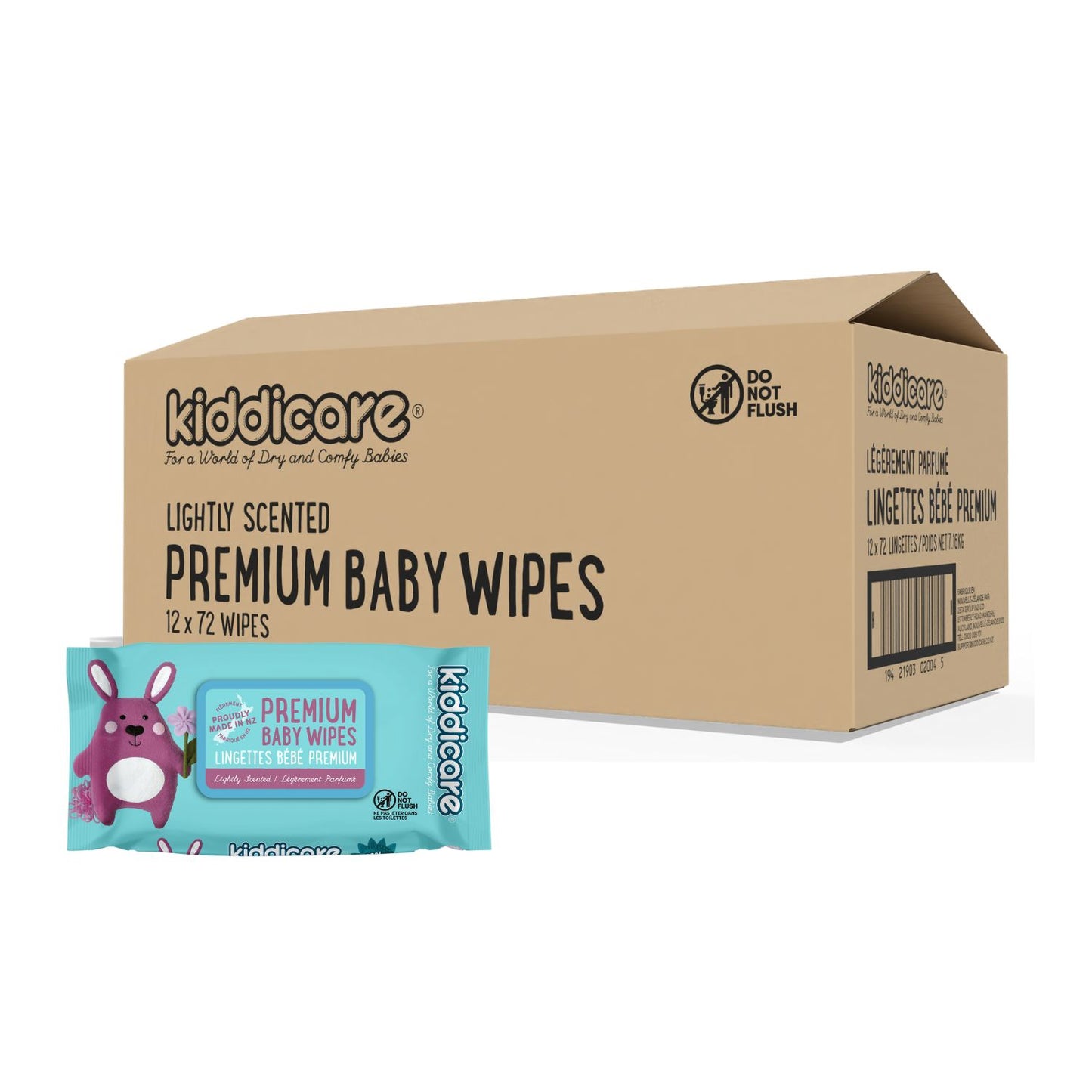 Baby Wipes - Lightly Scented