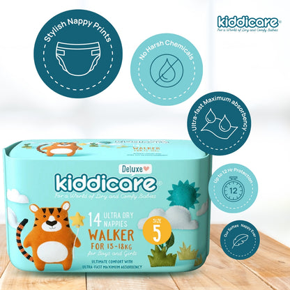 Kiddicare Walker Nappies Size 5