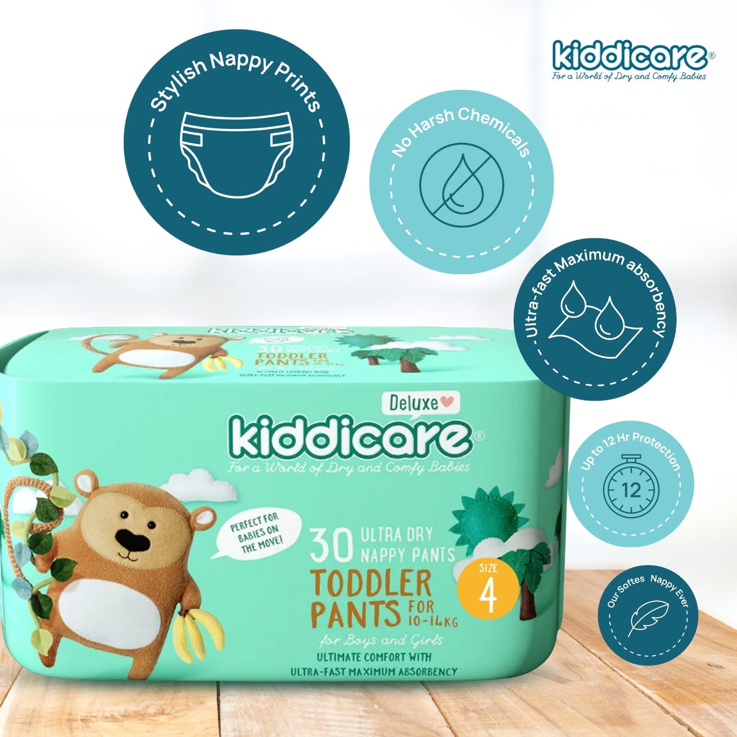 Kiddicare Premium Unisex Nappy Pants